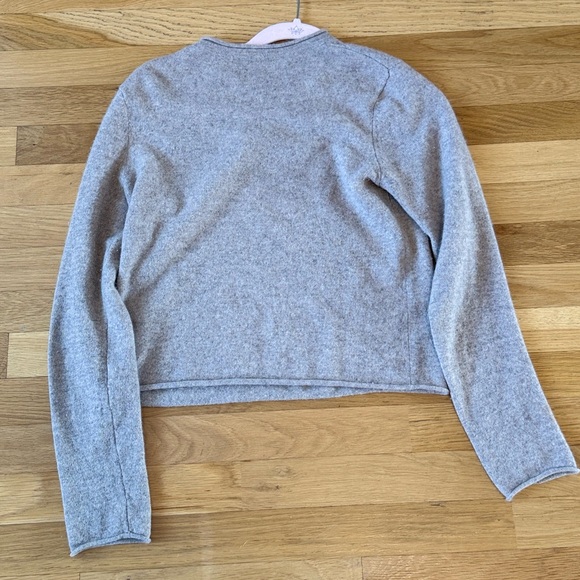 Aqua cashmere women's sweater size small (tag fell off) in beige/brown - Picture 4 of 5